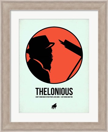 Framed Thelonious 1 Print