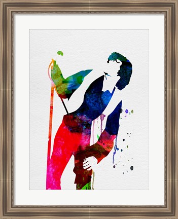 Framed Jim Watercolor Print