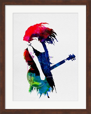 Framed Taylor Watercolor Print