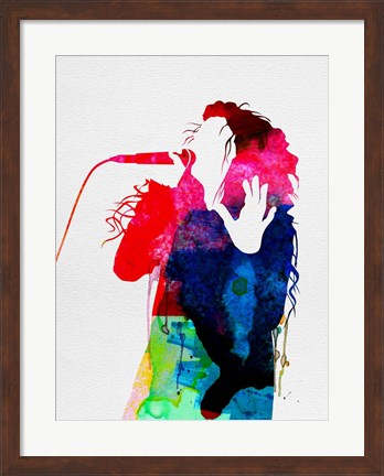 Framed Lorde Watercolor Print