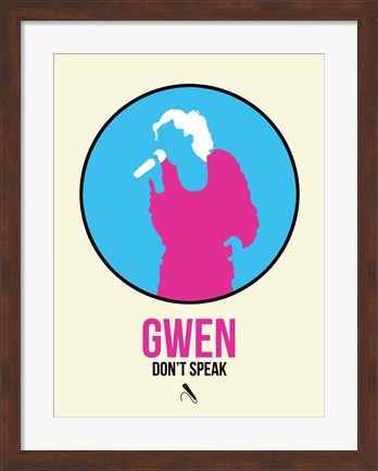 Framed Gwen 2 Print