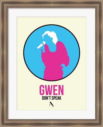 Framed Gwen 2 Print