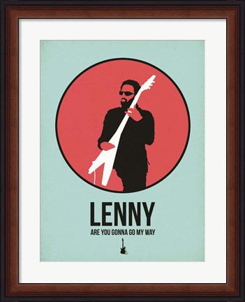 Framed Lenny 1 Print