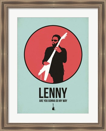 Framed Lenny 1 Print