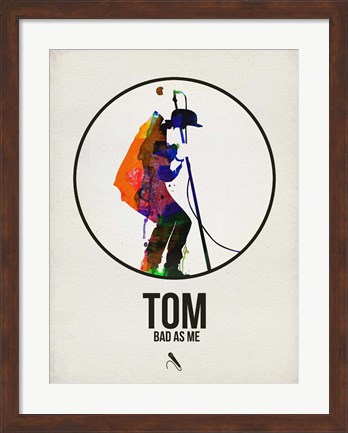 Framed Tom Watercolor Print