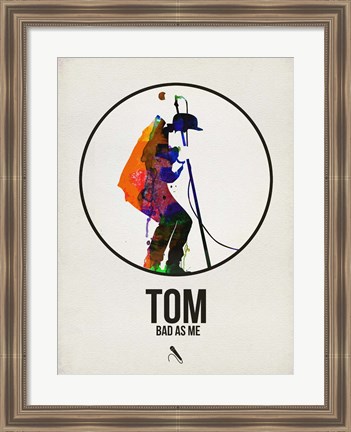 Framed Tom Watercolor Print