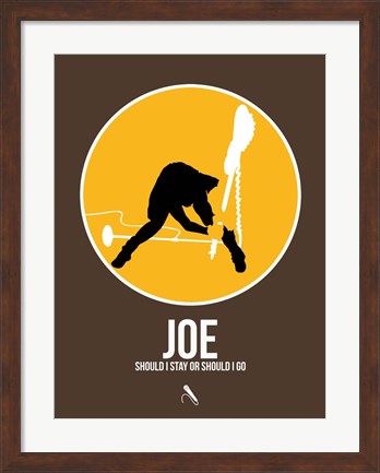 Framed Joe Print