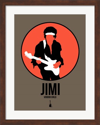 Framed Jimi Print