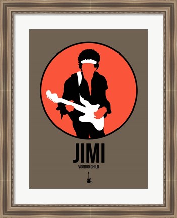 Framed Jimi Print