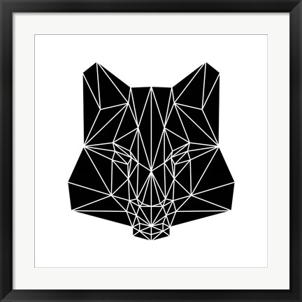 Framed Black Fox Print