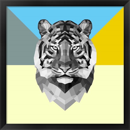 Framed Party Tiger Print