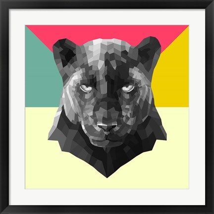 Framed Party Panther Print