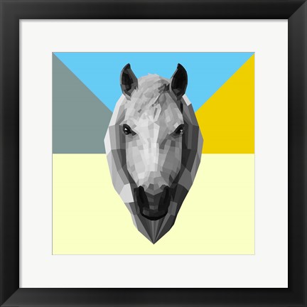 Framed Party Horse Print