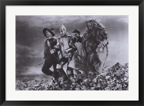 Framed Wizard of Oz Print