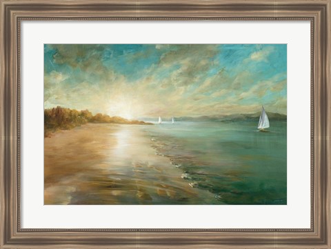 Framed Coastal Glow Print