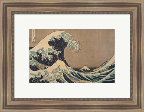 Framed Wave Print