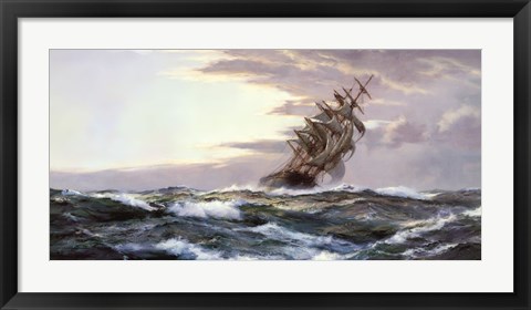 Framed Glory of the Seas Print