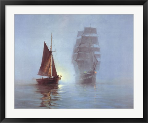 Framed Night Mists Print