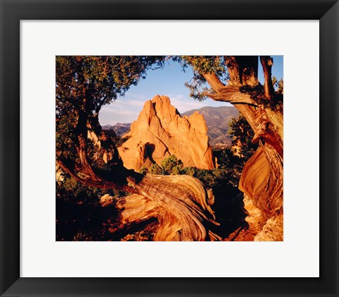 Framed Garden of the Gods, CO Print