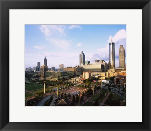 Framed Centennial Olympic Park, Atlanta, Georgia Print