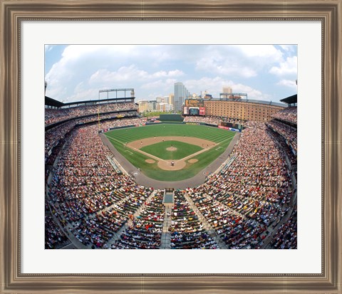 Framed Camden Yards, Baltimore, MD Print