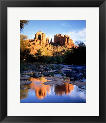 Framed Cathedral Rock, Sedona, AZ Print