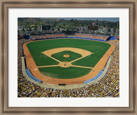 Framed Dodger Stadium Print