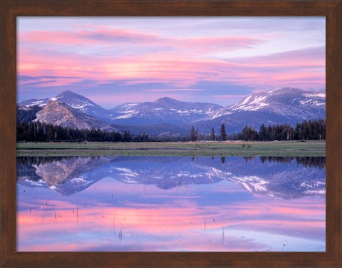 Framed Tuolumne River, CA Print