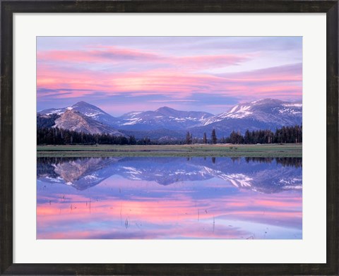 Framed Tuolumne River, CA Print