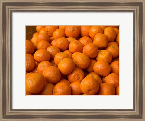 Framed Oranges for Sale, Fes, Morocco Print