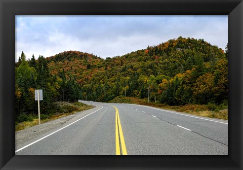 Framed Trans-Canada Highway, Canada Print