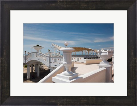 Framed Resort at Riviera Beach, Russia Print