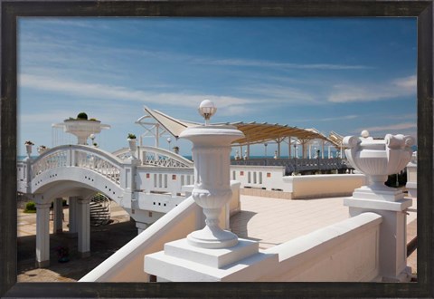 Framed Resort at Riviera Beach, Russia Print