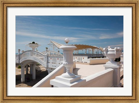 Framed Resort at Riviera Beach, Russia Print