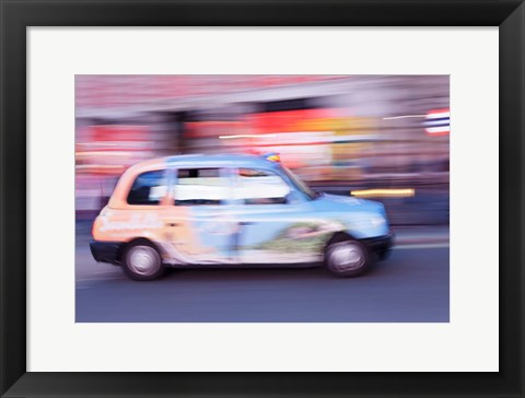 Framed Piccadilly Circus, City of Westminster, London, England Print