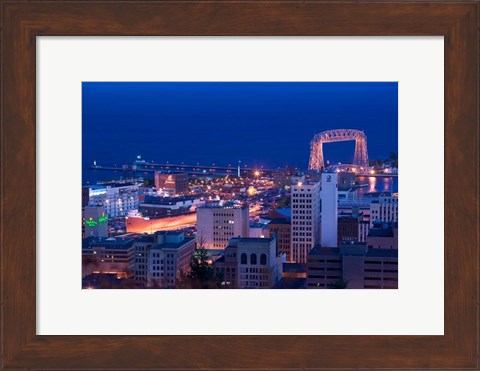 Framed Canal Park, Duluth, Minnesota Print