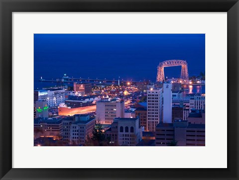 Framed Canal Park, Duluth, Minnesota Print