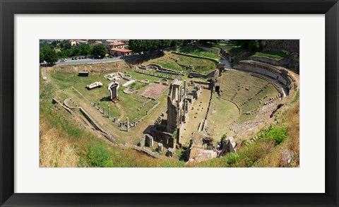 Framed Ruins of Roman Theater, Volterra, Tuscany, Italy Print