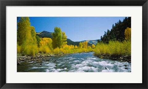 Framed San Miguel River, Colorado Print