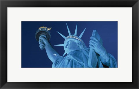 Framed Statue of Liberty, New York Print