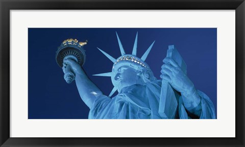 Framed Statue of Liberty, New York Print