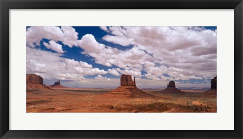 Framed Monument Valley Tribal Park, AZ Print