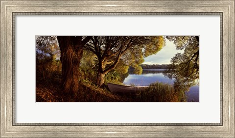 Framed Vuoksi River, Imatra, Finland Print