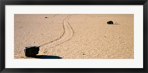 Framed Racetrack, Death Valley National Park, California Print