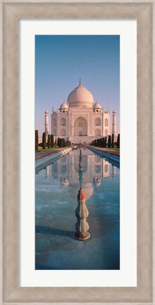 Framed Taj Mahal Panel Print