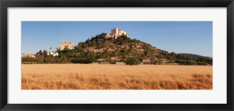 Framed Parish Church of Transfiguracio del Senyor and Santuari de Sant Salvador, Spain Print