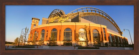 Framed Miller Park, Milwaukee, WI Print