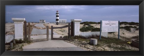 Framed Cape Recife Lighthouse, Republic of South Africa Print