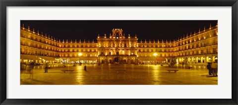 Framed Plaza Mayor Castile &amp; Leon Salamanca, Spain Print