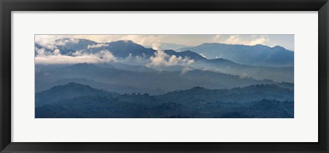 Framed Volcanoes National Park, Rwanda Print